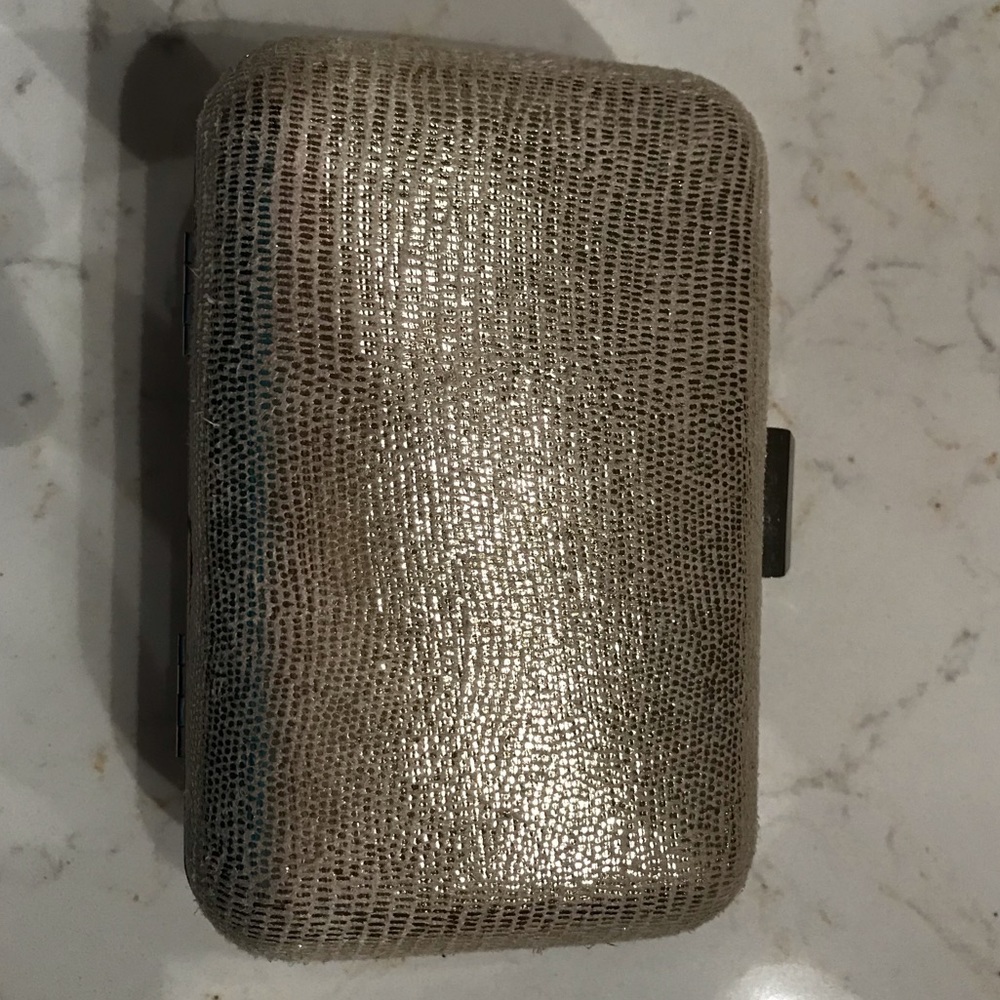 Gold clutch